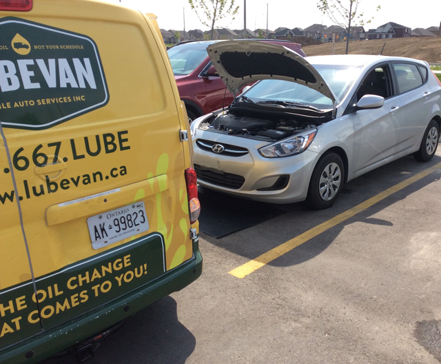 ConventionalOilChangePhoto LubeVan Mobile Oil Changes